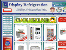 Tablet Screenshot of displayrefrigeration.co.uk